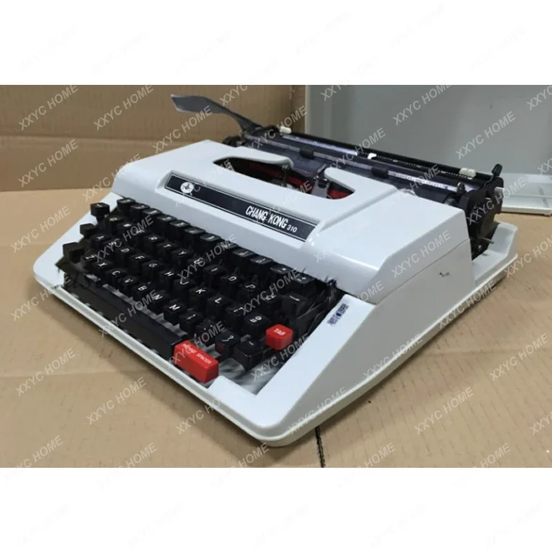 Changkong brand 310 old English typewriter, 44-key (88 characters) manual mechanical English typewriter, can be used normally