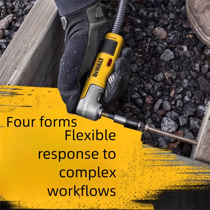 

DeWalt Quick Connect Adapters Series Right Angle Adapters & Flexible Hose Adapters, Compatible with 18/20V Impact Screwdrivers