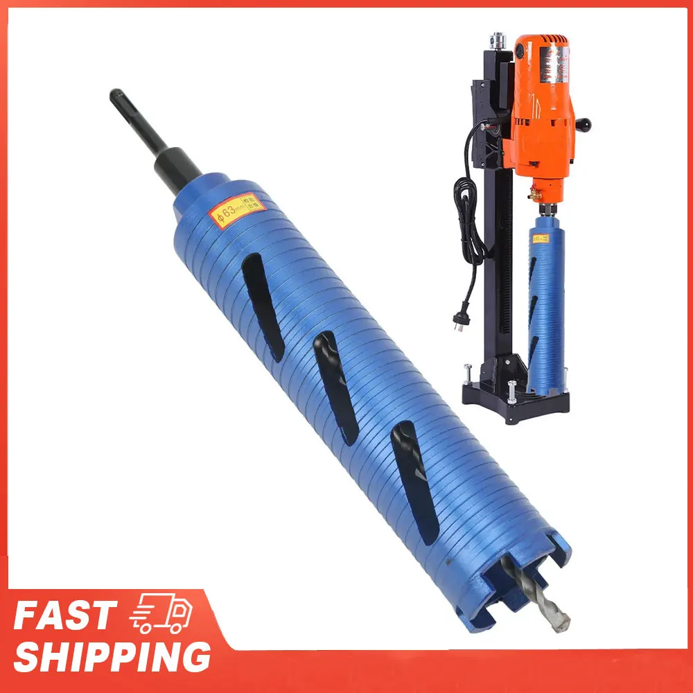 2.in Diameter  Drill Bit /8‑11 Thread Wet and Dry Drilling Concrete Hole Opener Efficient Hole Saw Drill Bit