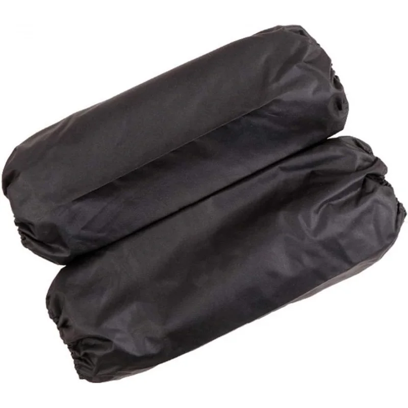 

2 Pairs Reusable Waterproof & Oilproof Oversleeves - Protective Arm Sleeve Covers for Restaurant Kitchen Cleaning, Black