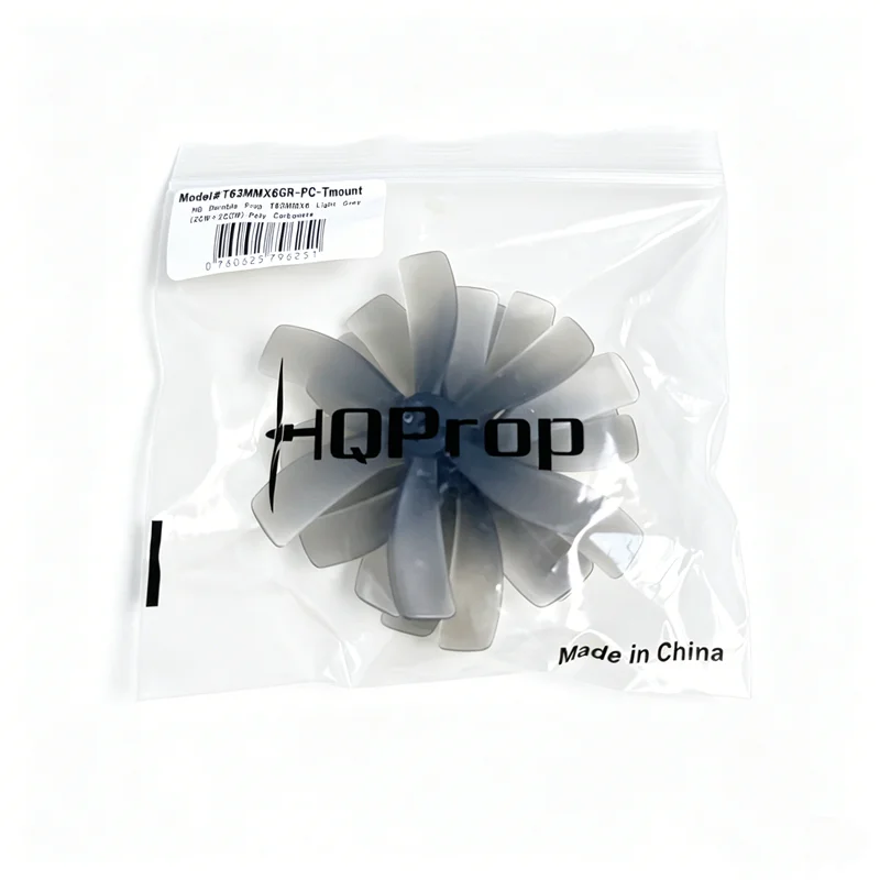 6-Blade 63mm HQ Propellers, 2CW+2CCW Set, T63MMX6