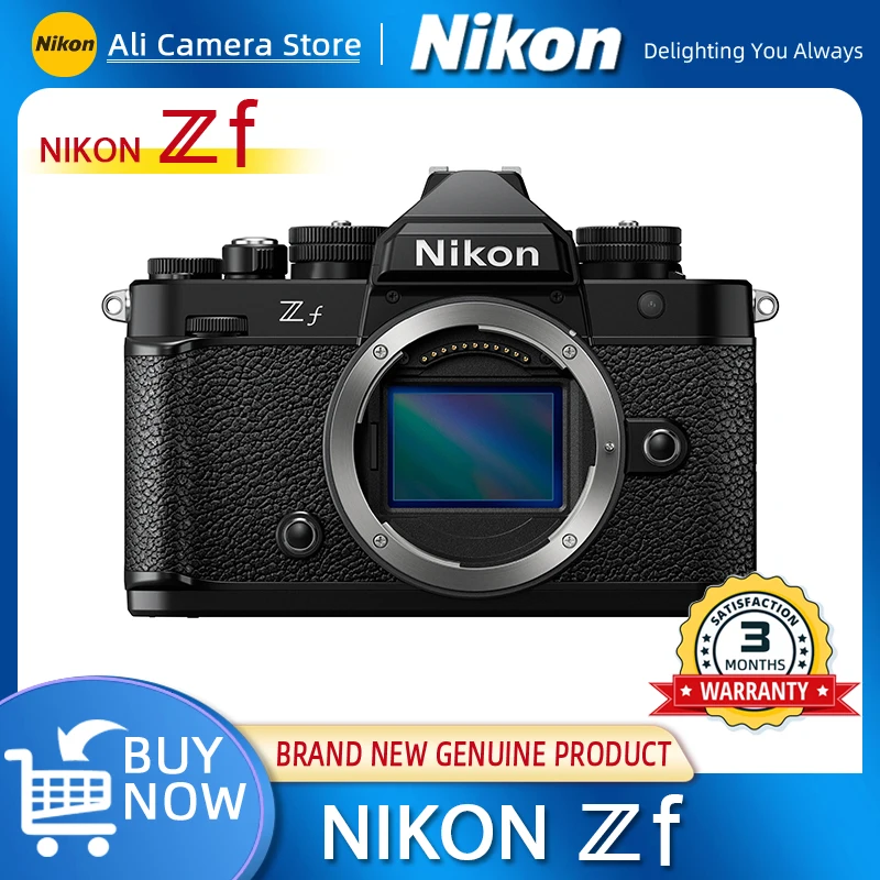 كاميرا Nikon Zf بدون مرآة FX بإطار كامل بدون مرآة HD للسفر فيديو مدونة فيديو في الوقت الحقيقي كاميرا Nikon ZF
