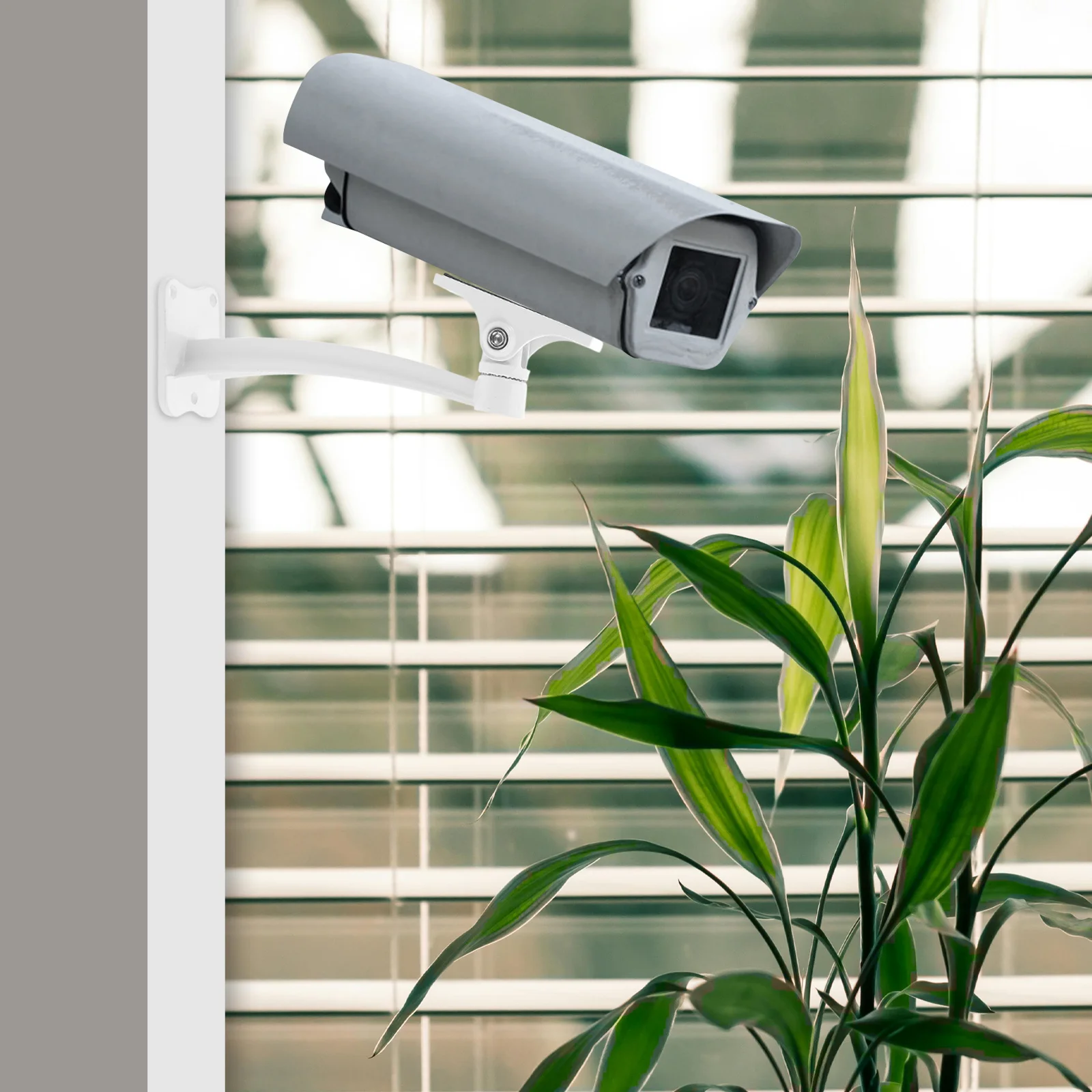 

Aluminum Alloy Security Camera Mount Bracket Duckbill Metal Wall Mount Stand Heavy Duty Indoor Outdoor Camera Support