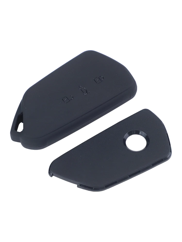 

Anti-Scratch Key Cover Matte Black Key Case Comfortable Grip Full Protection High-Quality TPU Signal Transmission