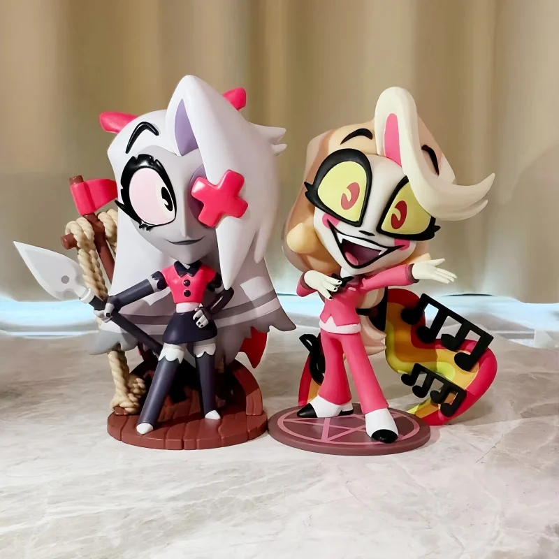 

Hot New 13.4cm Pvc Youtooz Hazbin Hotel Alastor Game Action Figure Collectible Model Ornaments Garage Kit Doll Toys Gift