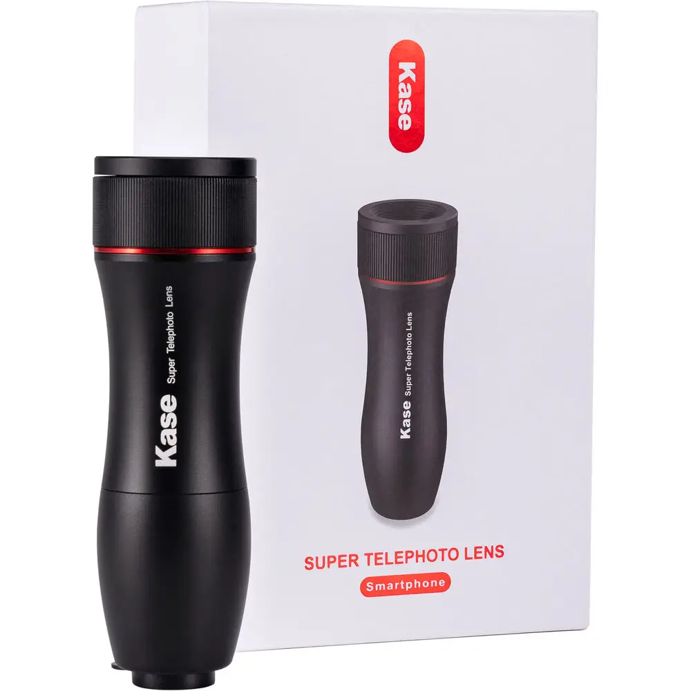 

Kase Super Telephoto Lens 200mm for Smartphone with Bluetooth Remote