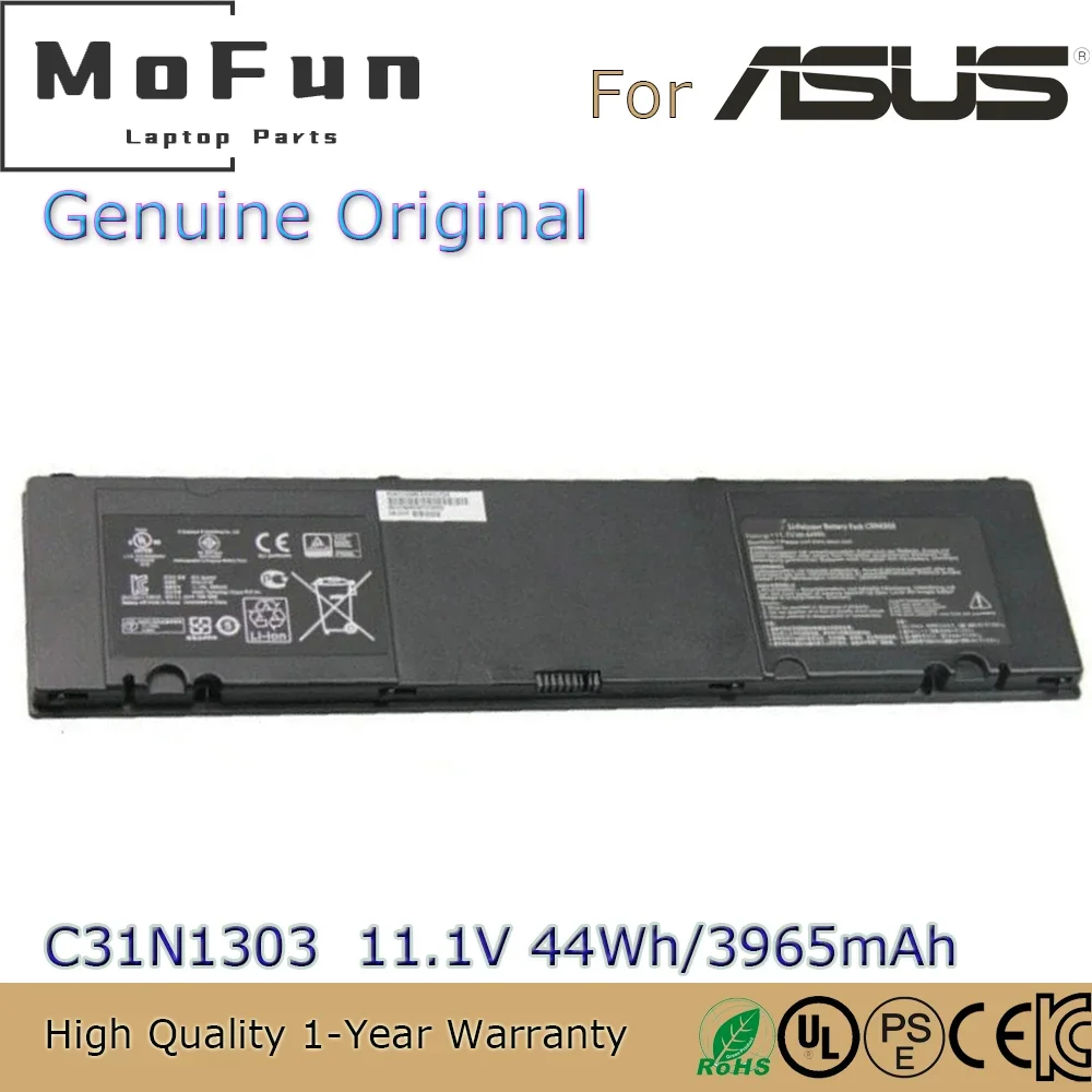 

Brand New Original C31N1303 11.1V 44Wh Laptop Battery for Asus ROG Essential PU401 PU401L PU401LA Series 0B200-00470000 etc.