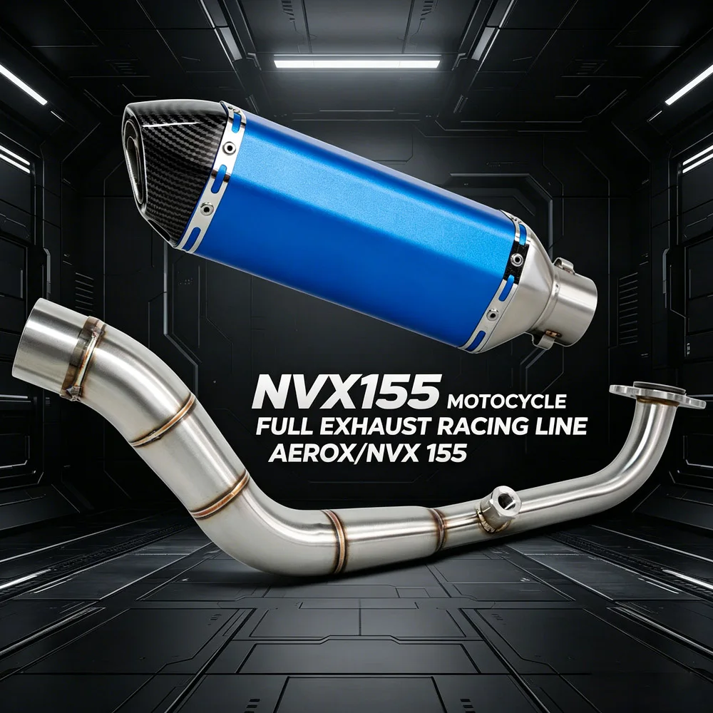 

AEROX Escape System For Yamaha AEROX155 NVX NVX155 2016-2026 Motorbike Exhaust Manifold Headers Pipe 370MM Muffler With DBKiller