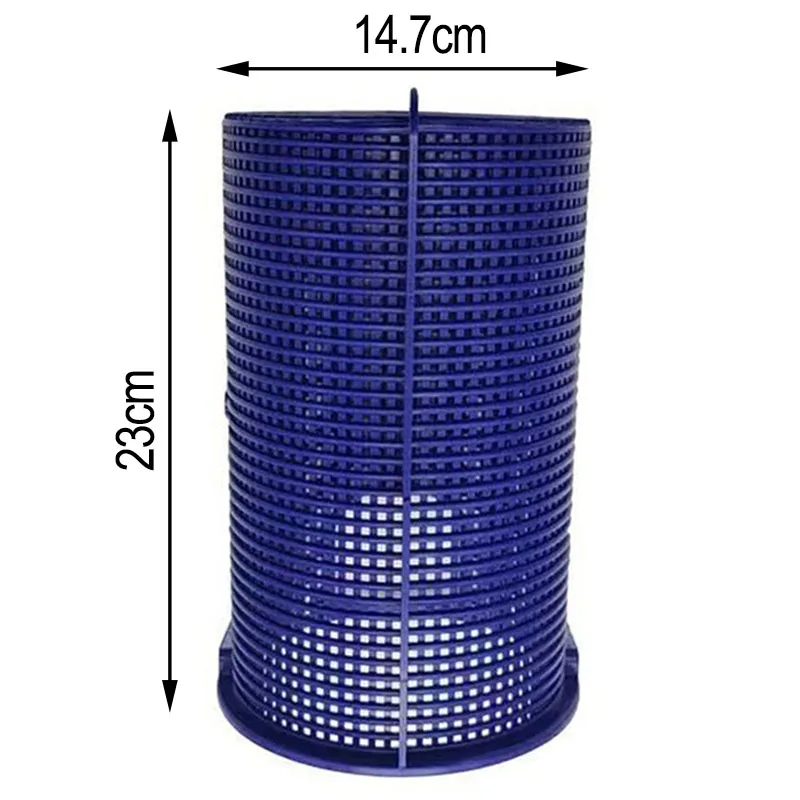 Pool Maintenance 14.7cm*23cm Filter Basket Swimming Pool Cleaning Basket Easy Maintenance Compact Size Easy To Use