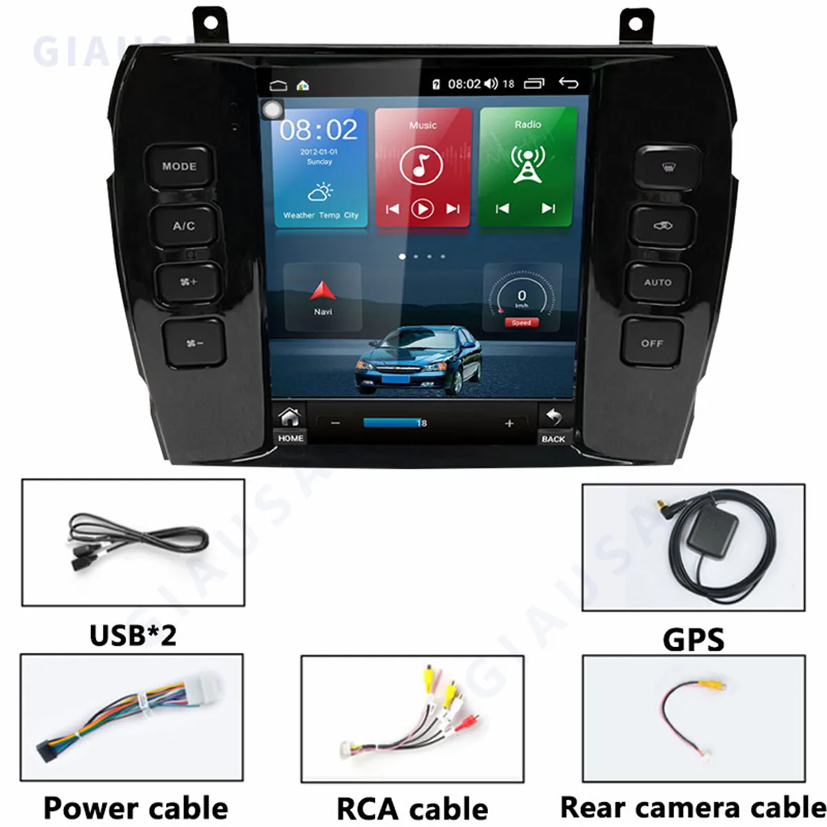 Android12 For Jaguar XJ X-TYPE X Type 2004-2008 Car Radio Wireless Carplay Auto AHD DSP Player BT Multimedia RDS 4G Head Unit