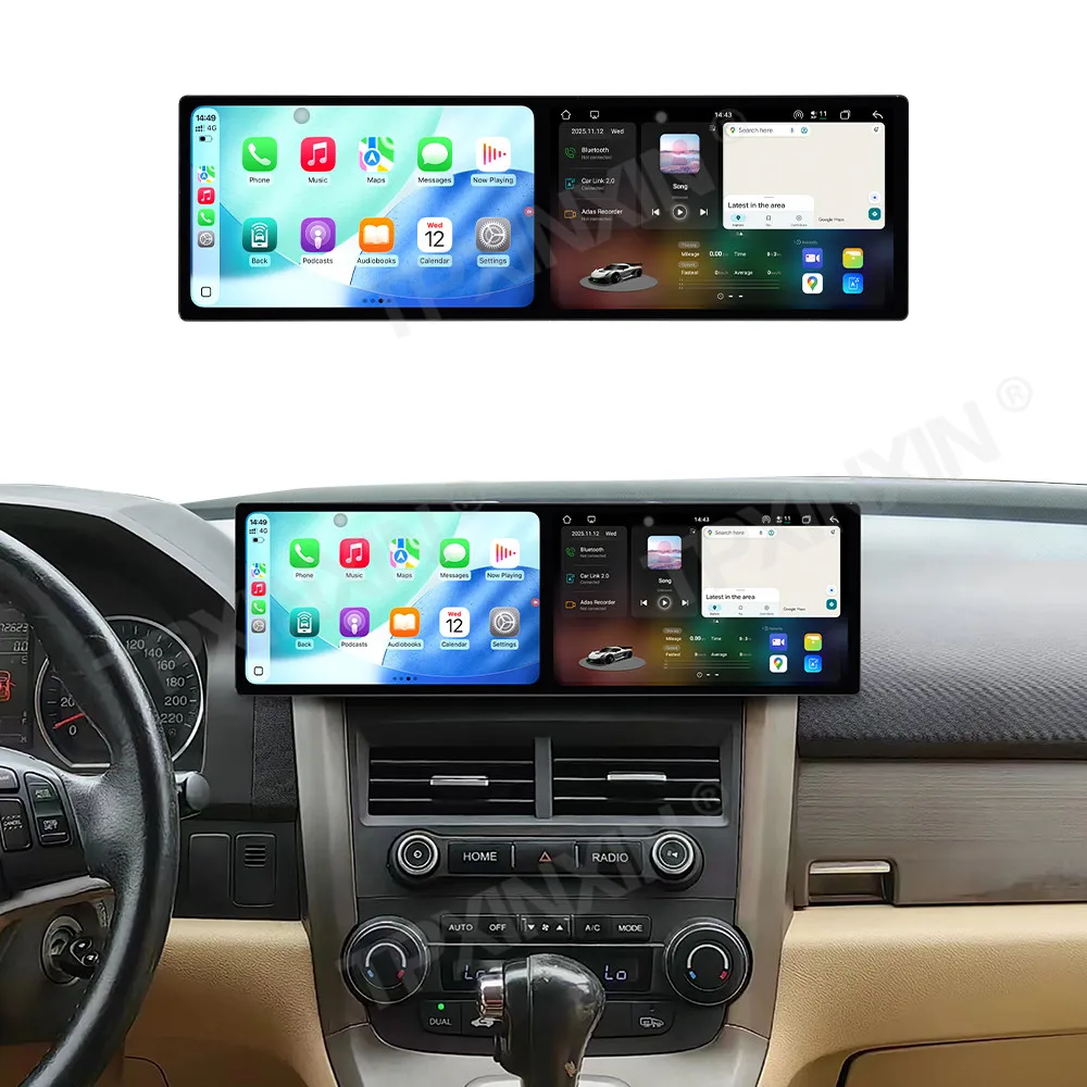 

Android 15 Car Multimedia Player For Honda CR-V CRV 2007-2011 Auto Radio GPS Navigation Stereo 18.2" Touch Screen Carplay HiCar