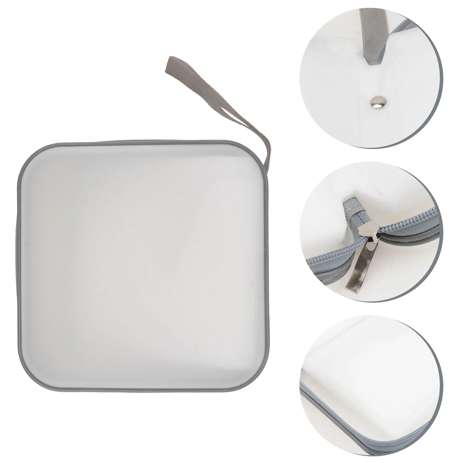

Large Capacity Disc Storage Organizer Dvd Bag Zipper Portable Cd Holder Pouch Shockproof Wear-Resistant Cd Disc