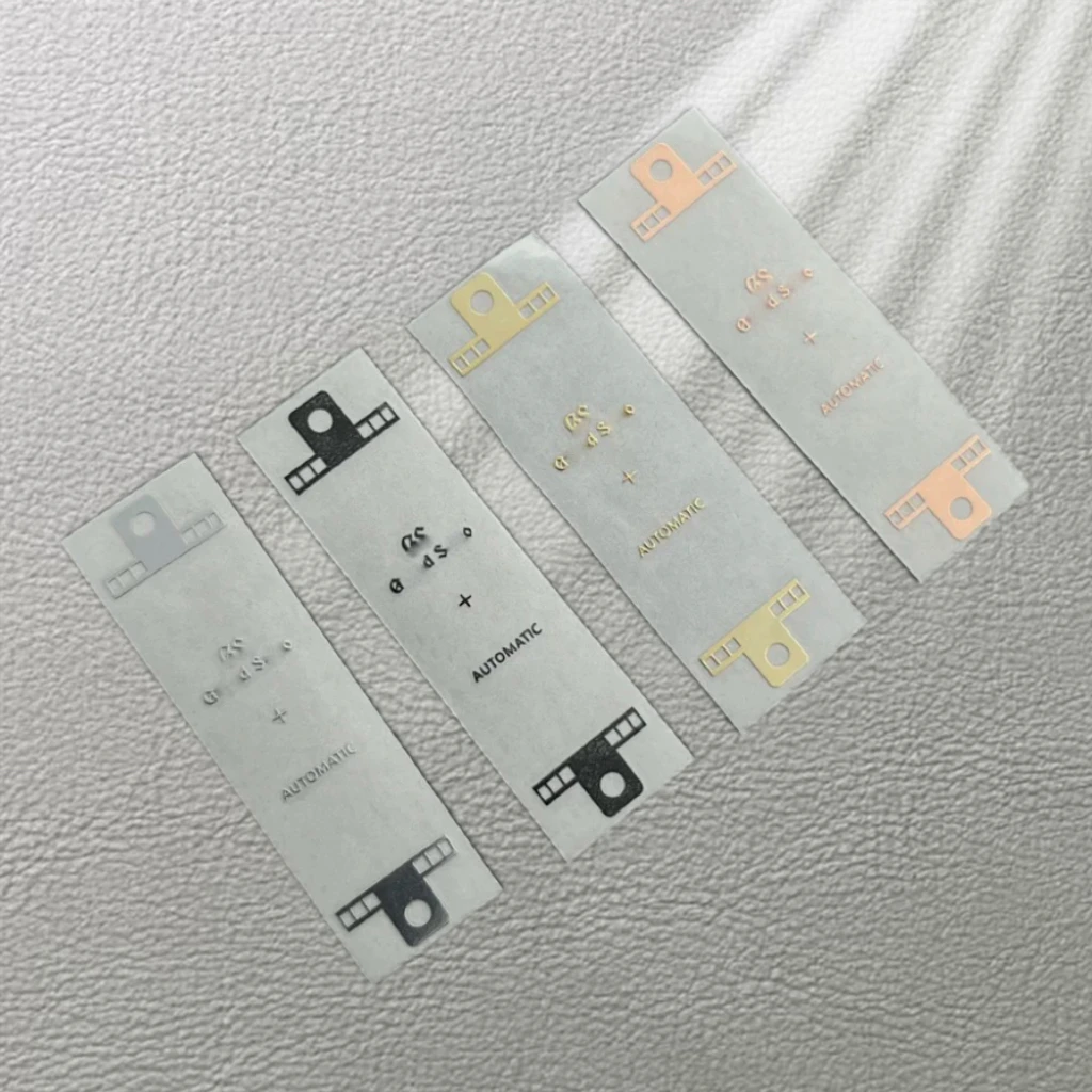 Pegatinas de Metal de níquel con logotipo GS de 27mm-30mm con esfera de reloj automática, accesorios de modificación de logotipo facial, herramientas de reparación ﻿