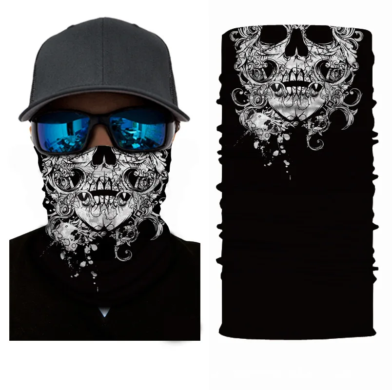Camouflage Radfahren Gesichtsmaske Schal Hals Gamasche Männer Nahtlose Bandana Frauen Stirnband Sturmhaube Gesichtsschutz – Detail 9