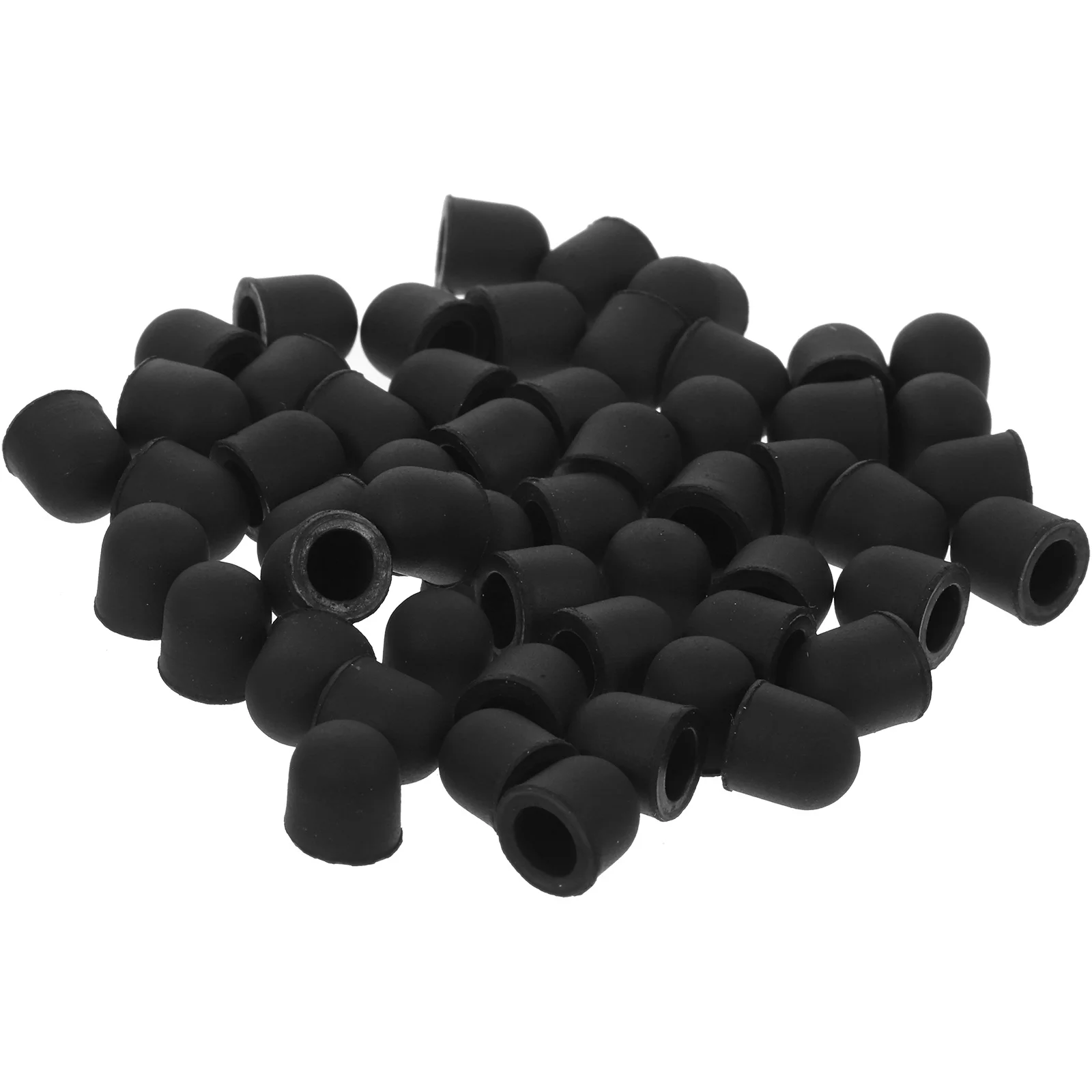 50pcs Capacitive Stylus Pen Tips Silicone Replacement For Touch Screen Compatible With Phones Tablets Laptops Drawing Writing