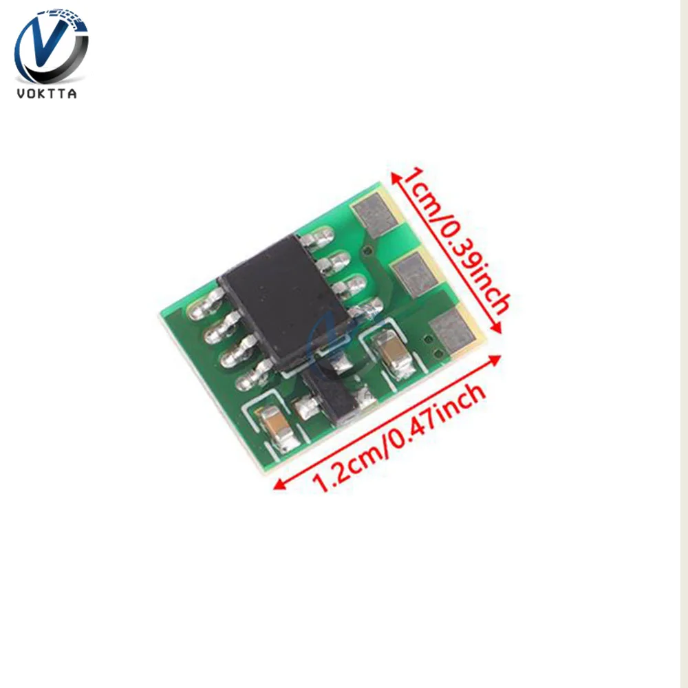 Mini módulo de acionamento do motor, frente, reverso, escovado, ajuste elétrico, simples ESC, controlador de velocidade, DC, 1A, 3A