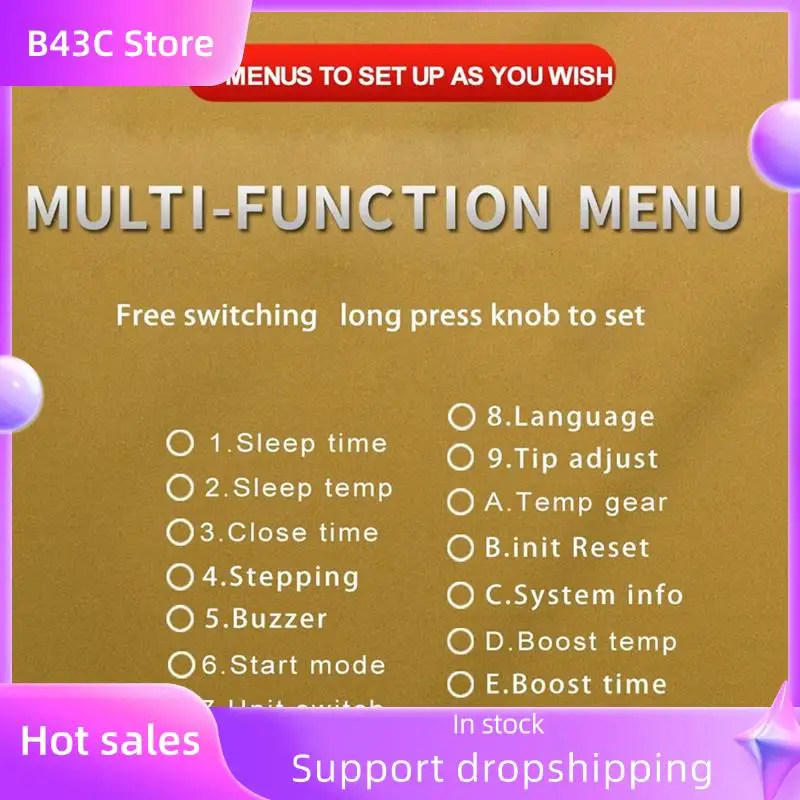 

B14C T12-A Plus Cordless Soldering Station Solder Iron For 18/20V Max Li- Battery For DIY Kit