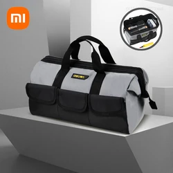 Xiaomi 1 szt. Nowe przenośne z wieloma kieszeniami wodoodporna tkanina Oxford torba na narzędzia elektryka torba torba do przechowywania z wieloma kieszeniami