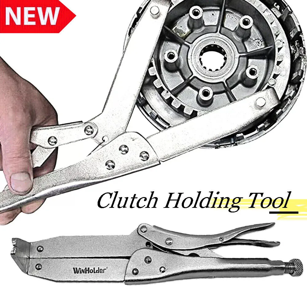 

Universal Motorcycle Tools Clutch Hub Basket Holder Flywheel Holding Tool Wrench Clutch Holding Tool Repair Removal