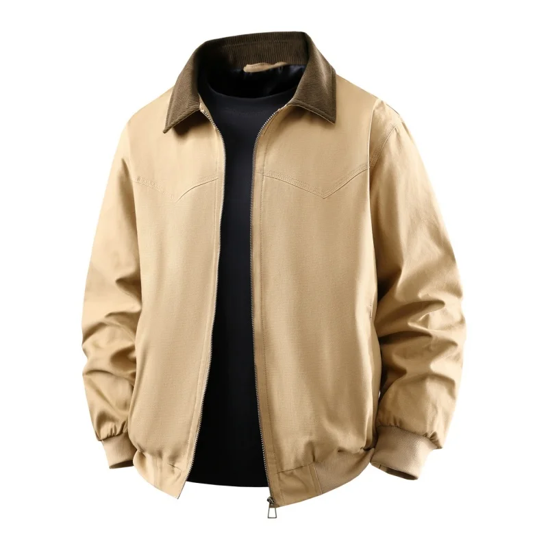 2029  Men Fashion Baseball Jackets Multi-pockets Flight Jackets Male Outwear Casual Bomber Jackets Men Loose Cargo Coats 5X