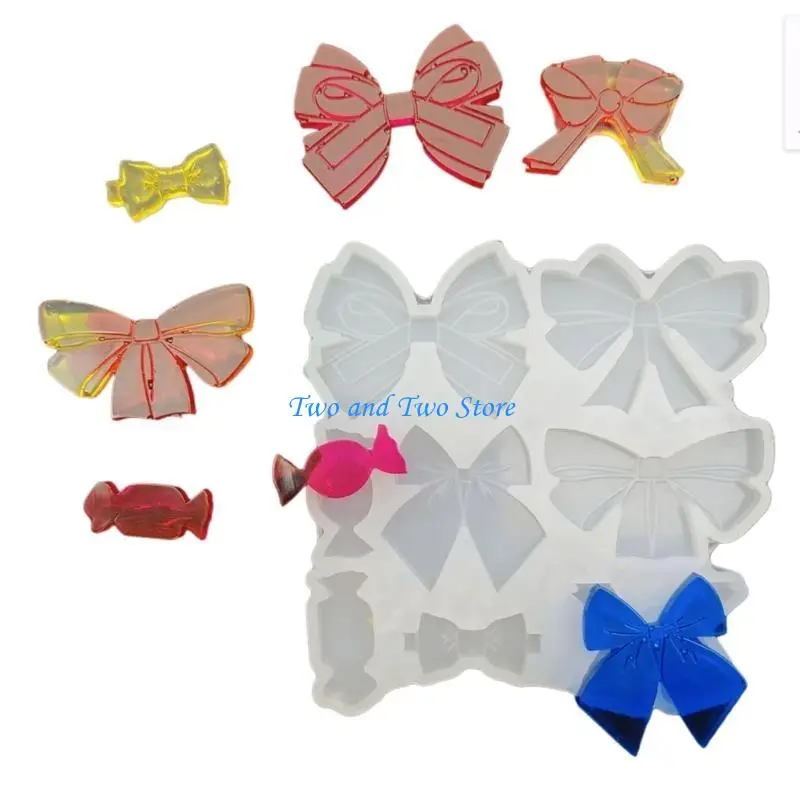 

HX6F DIY Silicone Mold for Crafts Butterfly Epoxy Molds Jewelry Making Supplies