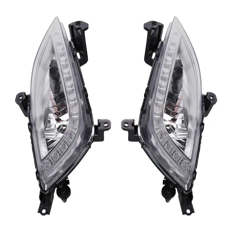 

Front Bumper Fog Lights LED Foglamps Car Accessories Lamp For Elantra GT I30 2012-2016