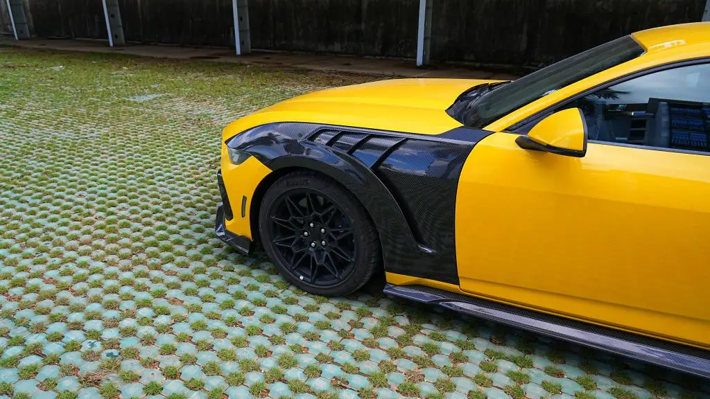 S650 Carbon Fiber Side Fenders for Mustang S650 GT Coupe 2024+ Body Kits Factory Direct