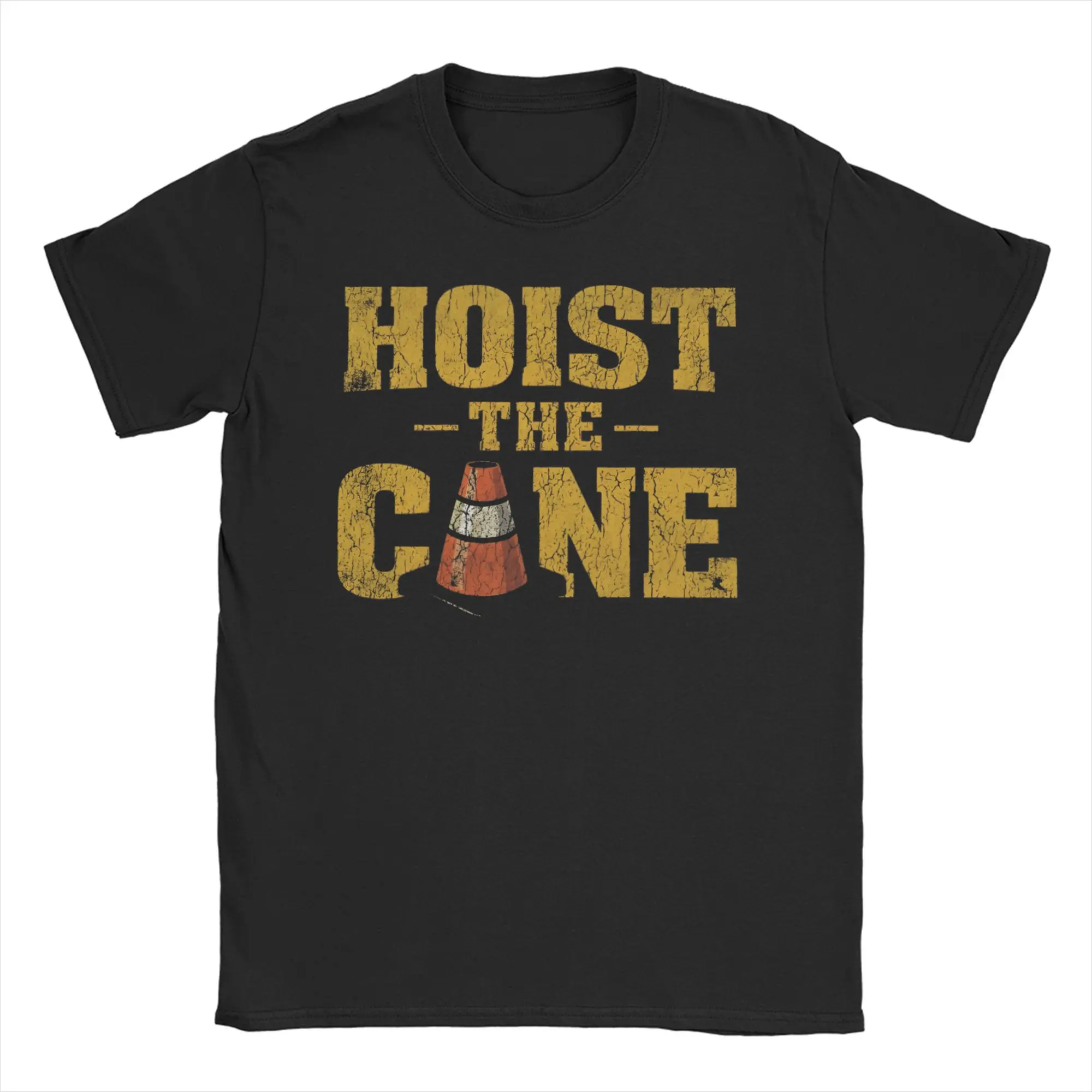 Hoist The Cone Pirates Jolly Roger T Shirts Men Women's Pure Cotton Novelty T-Shirt Crewneck  Tees Short Sleeve Tops Gift Idea
