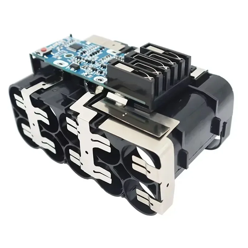 

For M18 Li-ion Battery Plastic Case PCB Charging Protection Board Box Shell For Milwaukee 18V Lithium Battery Housing 6Ah Label