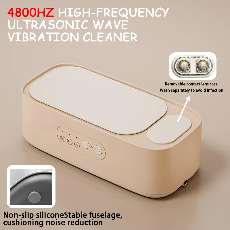 

Compact Ultrasonic Glasses Cleaner High-Frequency Efficient Household Appliance Optimal Dirt Removal