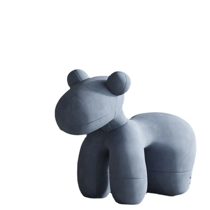 

Internet celebrity pony styling cotton chair home creative leisure living room children