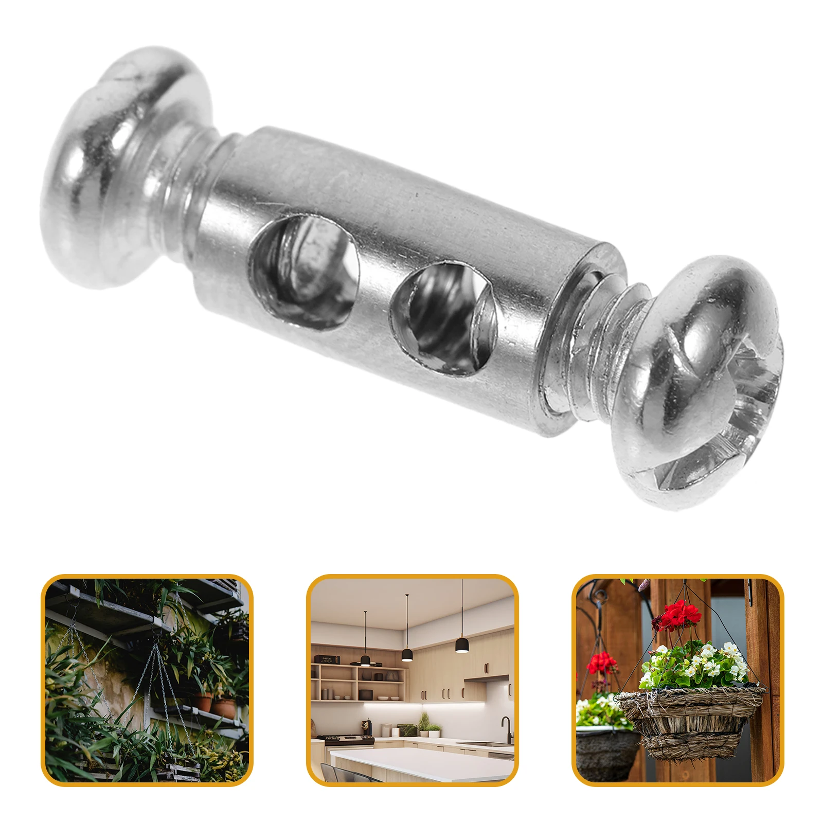 

10pcs Bidirectional Wire Locker Stainless Steel Cable Clamp 1 1 5mm Heavy Duty Rope Clip Wire Fastener Cable Clip for Fence