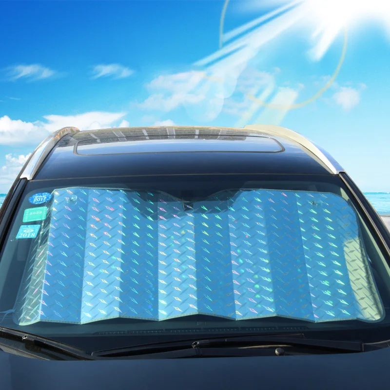 

Car Sunshade UV Protection Curtain Universal Car Sun Shade Film Windshield Visor Front Windshield Sunshade Cover Sun Shade