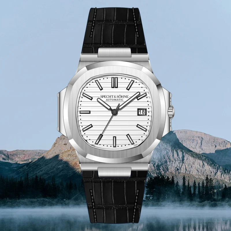 2025 موضة جديدة 40 مللي متر الساخن بيع ساعات المعصم للرجال Specht & Sohne ساعات أوتوماتيكية اليابان ساعة ميكانيكية 50 متر مقاوم للماء #1