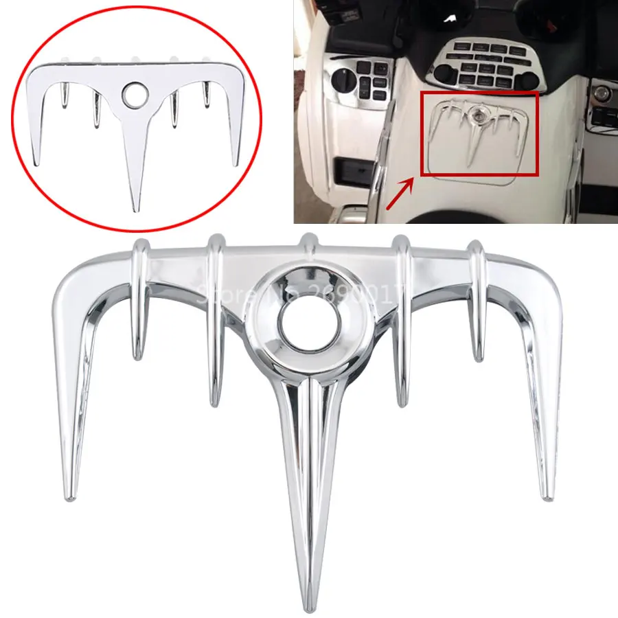 

For Honda Goldwing GL1800 Gold Wing GL 1800 2001-2011 Chrome Motorcycle Tank Trim Decoration Cover Fairing Accessories