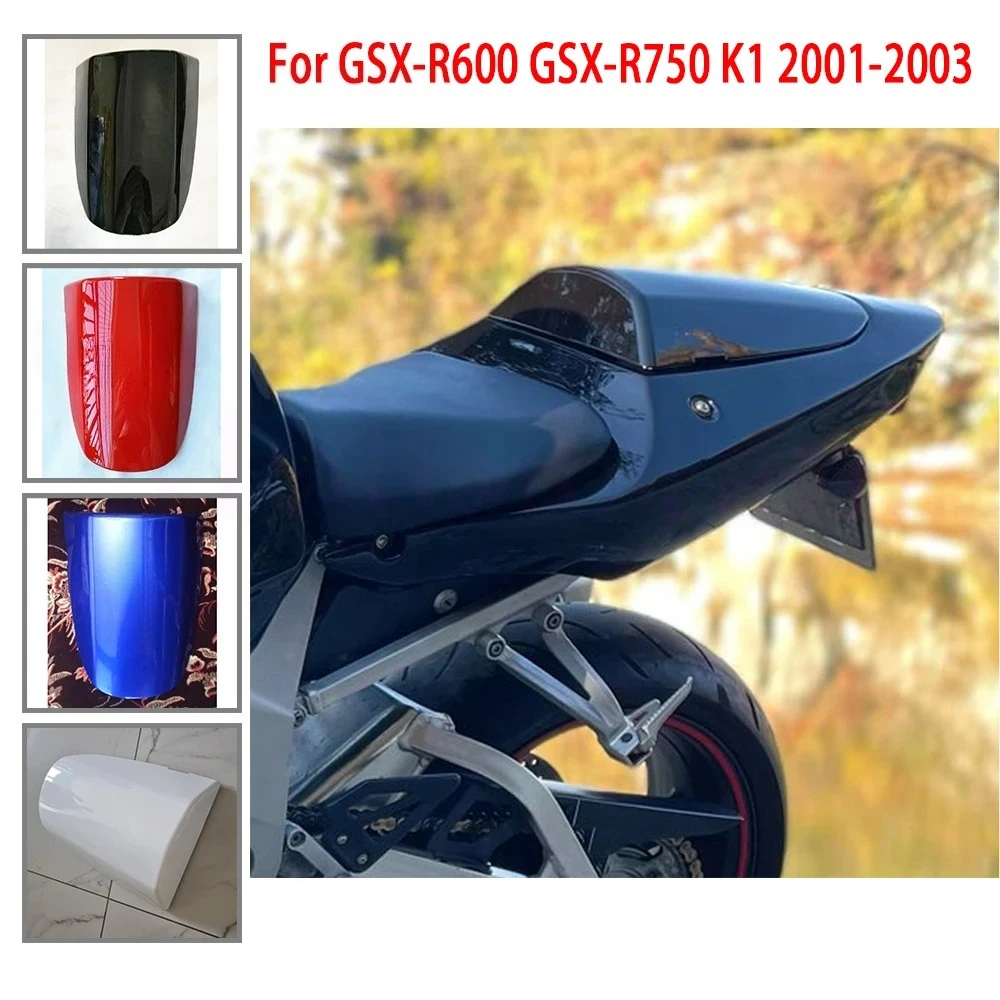 Motorcycle Seat Fairing K1 K2 K3 Rear Seat Cover Cowl For Suzuki GSX-R600 GSX-R750 GSXR600 GSXR750 2001 2002 2003 Accessories