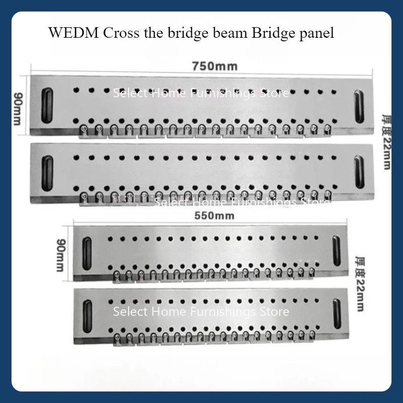 

Apply To EDM Stainless Steel Cutting Ruler 370/480/520/550/600/650/750mm Wire Machine Wedge Fixture Bridge