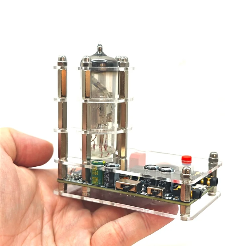 -A02R مؤشر مستوى VU للطيف الصوتي 6E2 لوحة للقيادة على شكل أنبوب عين القط لاقط مضيء