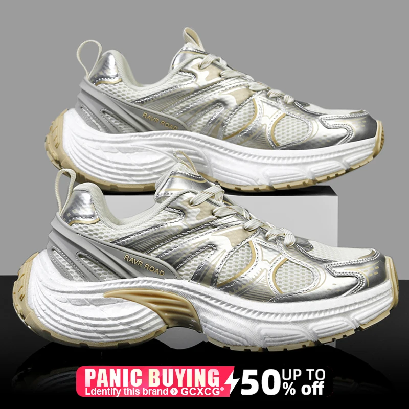 

Men Sports Breathable Lightweight Women's Comfortable Athletic Nonskid Sneakers Daily Leisure Shopping And Walking Shoes