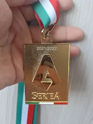 Médaille des Champions de la Saison A, Série A, AC Champions Milan, 2021/22 Champions League Finals, Vente Chaude, 2022