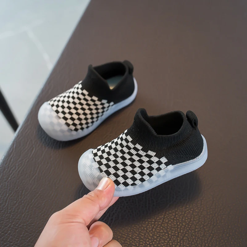 Baby Shoes Summer Thin Mesh Toddler Shoes Soft Rubber Sole Frist Walkers Cotton Breathable Girls Boys Kids Anti-Slip Shoe