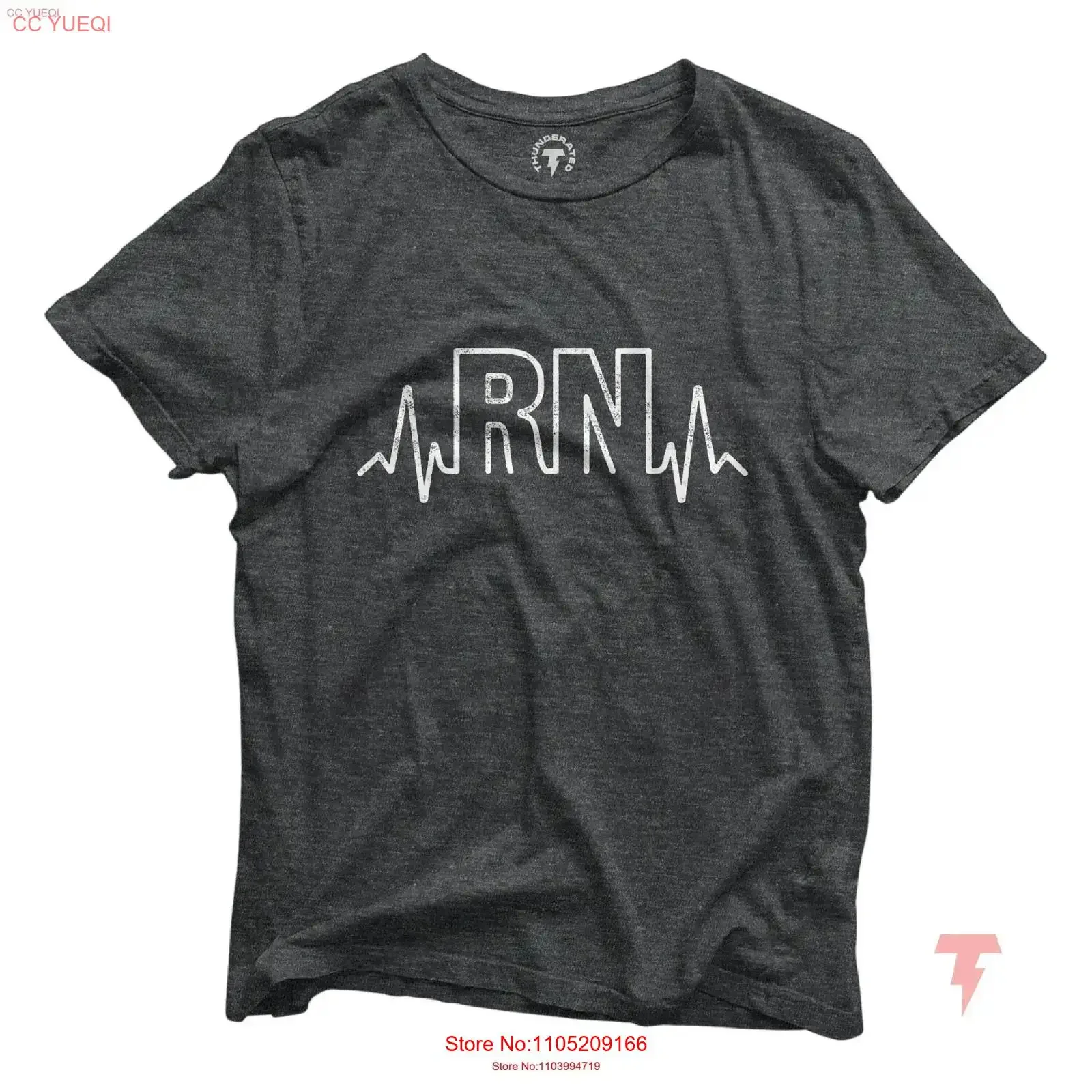 Rn Ekg T Shirt Line…