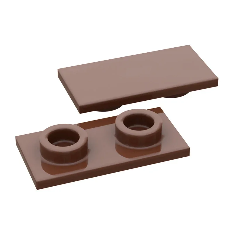 MOC 10PCS 3069W Board 1x2 Flat Thin Plate Building Blocks Kit Special Chassis Fixing Bricks Particle DIY Toy Children Kid Gifts