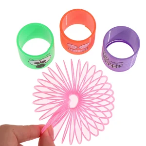 12 pcs rainbow magic springs circle toys children birthday party favors giveaway gifts memory childhood garden pinata fillings 10 Main Sales Wedding Memories - №7