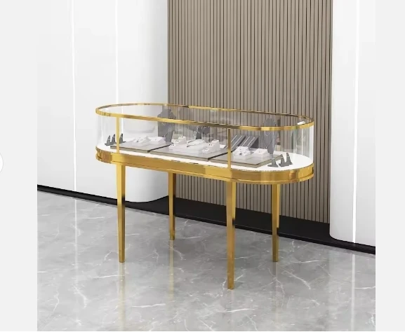 Custom.Jewelry Display Vitrine Schrank OEM Juweliergeschäft Innendesign Schmuckverpackung Display