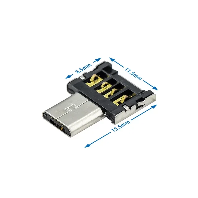 10pcs OTG adapter Type-C to USB phone USB disk connection converter