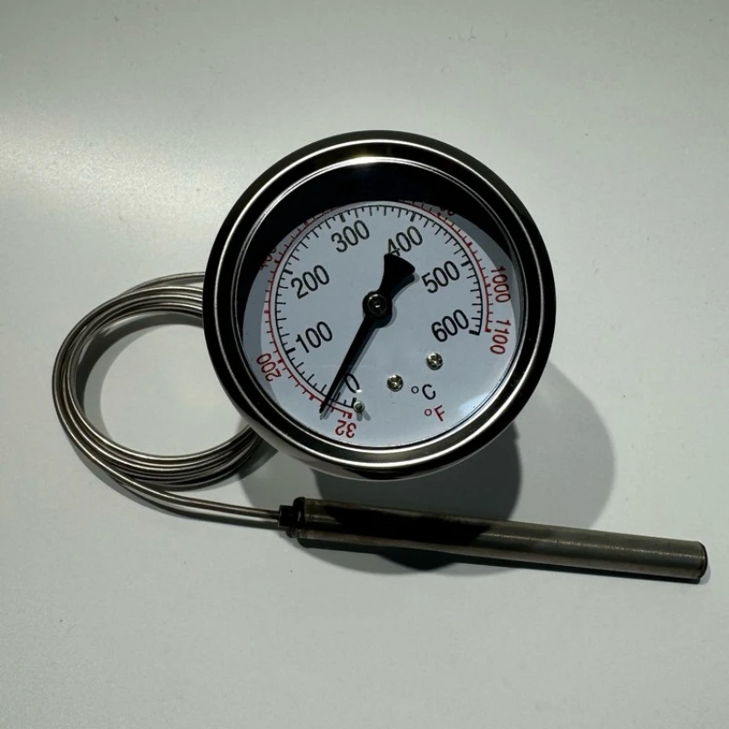 

Pizza Oven Electric Oven Thermometer Bread Oven Pointer Thermometer 500 Degree Stainless Steel Plate Thermometer