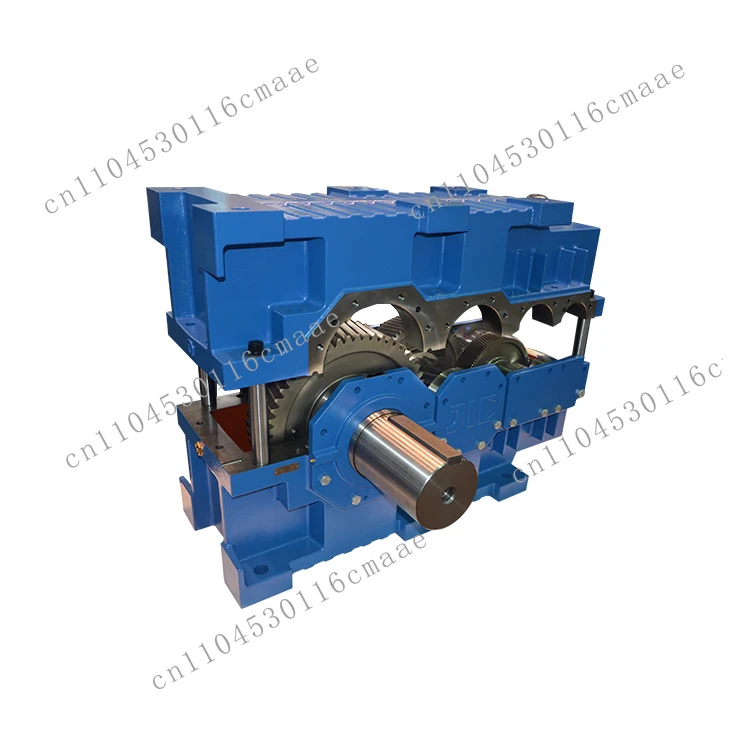 Solid Shaft High Power Transmission Gearbox High Torque Industrial Gearbox