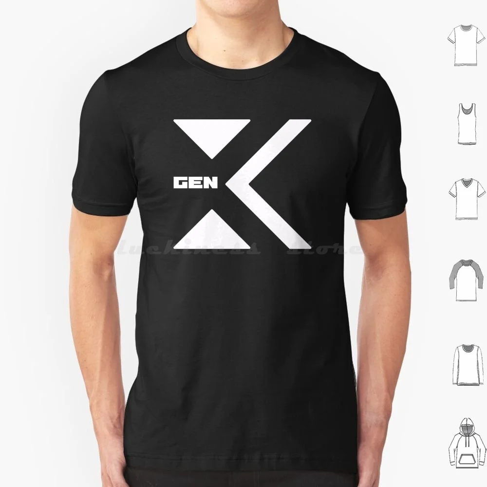 Abstract Generation X White Print T Shirt Men Women Kids 6xl Generation X 1970s 1980s 1965 1980 Generation The 80s The 70s