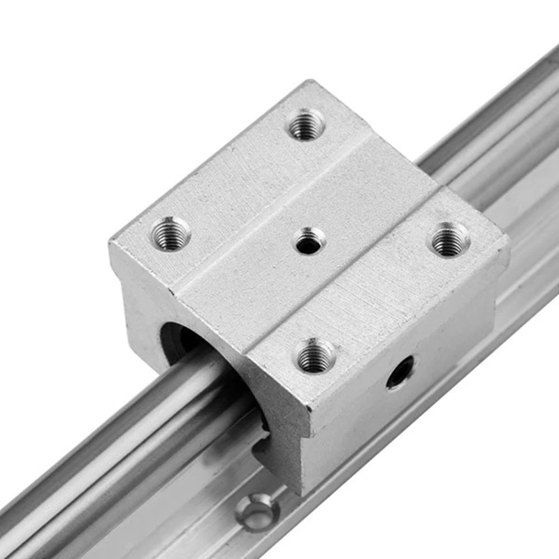 A50U Linear Rails and Bearings,1Pcs Linear Guide Rail 500mm +2Pcs Linear Bearing 12mm Slide Blocks SBR12UU
